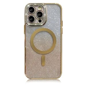 iPhone Pro Max Gradient Glitter Diamond Luxury Plating Magnetic